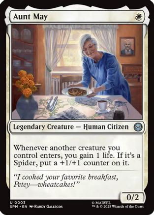 Aunt May (3) [Marvel's Spider-Man] - Deck Out Gaming