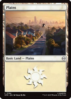 Plains (0194) (194) [Marvel's Spider-Man] - Deck Out Gaming