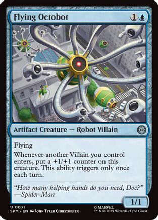 Flying Octobot (31) [Marvel's Spider-Man] foil - Deck Out Gaming