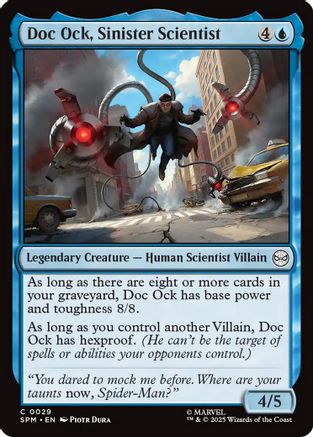 Doc Ock, Sinister Scientist (29) [Marvel's Spider-Man] - Deck Out Gaming