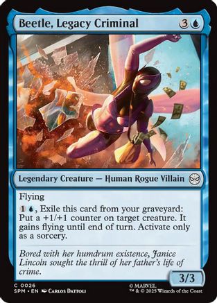 Beetle, Legacy Criminal (26) [Marvel's Spider-Man] - Deck Out Gaming