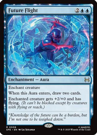 Future Flight (6) [Marvel's Spider-Man: Eternal-Legal] foil - Deck Out Gaming