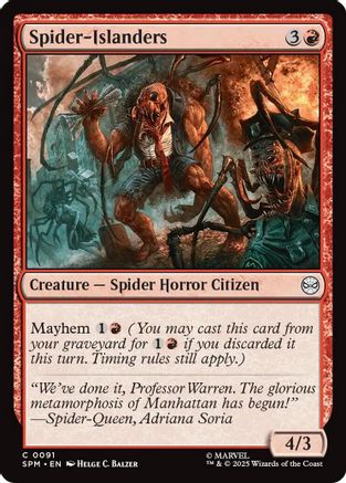Spider-Islanders (91) [Marvel's Spider-Man] foil - Deck Out Gaming