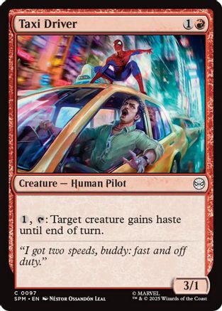 Taxi Driver (97) [Marvel's Spider-Man] foil - Deck Out Gaming