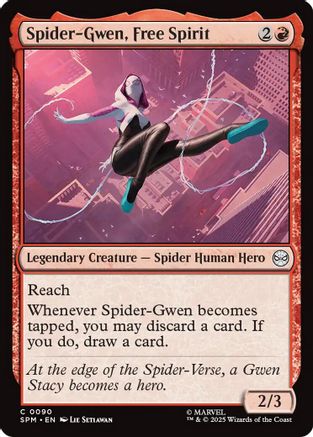 Spider-Gwen, Free Spirit (90) [Marvel's Spider-Man] - Deck Out Gaming