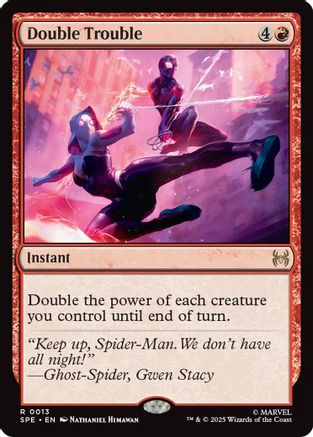 Double Trouble (13) [Marvel's Spider-Man: Eternal-Legal] foil - Deck Out Gaming
