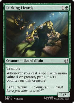 Lurking Lizards (107) [Marvel's Spider-Man] - Deck Out Gaming