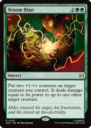 Venom Blast (20) [Marvel's Spider-Man: Eternal-Legal] - Deck Out Gaming