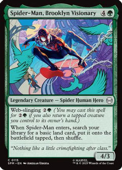 Spider-Man, Brooklyn Visionary (115) [Marvel's Spider-Man] foil - Deck Out Gaming