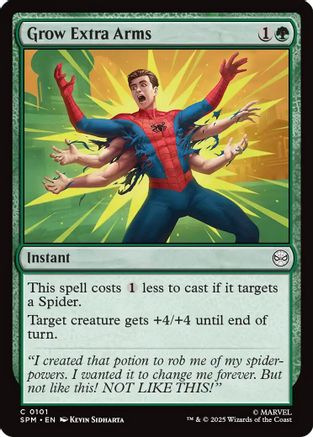 Grow Extra Arms (101) [Marvel's Spider-Man] foil - Deck Out Gaming