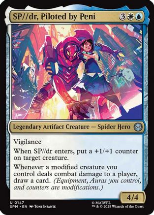 SP//dr, Piloted by Peni (147) [Marvel's Spider-Man] foil - Deck Out Gaming