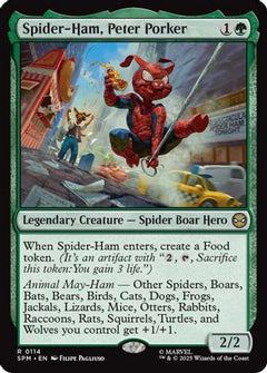 Spider-Ham, Peter Porker (114) [Marvel's Spider-Man] foil - Deck Out Gaming