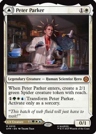 Peter Parker (10) [Marvel's Spider-Man] - Deck Out Gaming