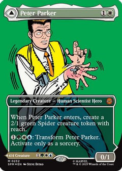 Peter Parker (Showcase) (232) [Marvel's Spider-Man] foil - Deck Out Gaming