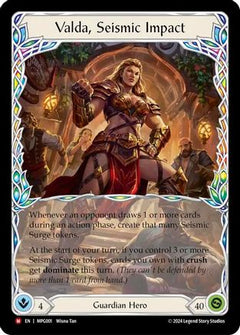 Valda, Seismic Impact (MPG001) [Mastery Pack Guardian] - Deck Out Gaming