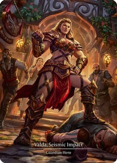 Valda, Seismic Impact (Marvel) (MPG001) [Mastery Pack Guardian] Cold Foil - Deck Out Gaming
