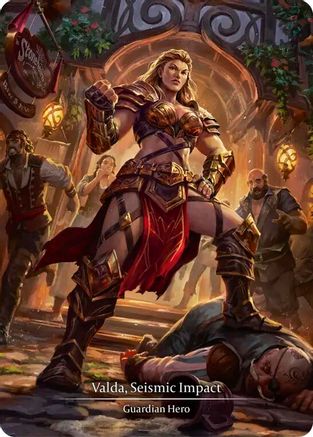 Valda, Seismic Impact (Marvel) (MPG001) [Mastery Pack Guardian] Cold Foil - Deck Out Gaming