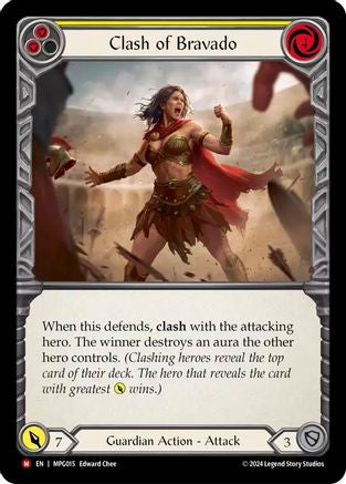 Clash of Bravado (MPG015) [Mastery Pack Guardian] - Deck Out Gaming