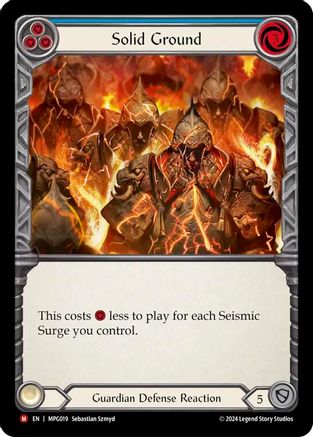 Solid Ground (MPG019) [Mastery Pack Guardian] - Deck Out Gaming