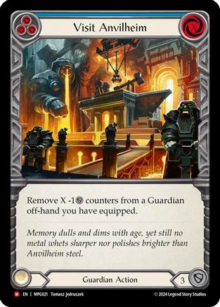Visit Anvilheim (MPG021) [Mastery Pack Guardian] Rainbow Foil - Deck Out Gaming