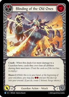 Blinding of the Old Ones (MPG026) [Mastery Pack Guardian] - Deck Out Gaming
