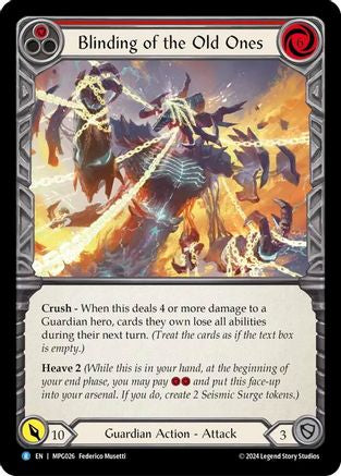 Blinding of the Old Ones (MPG026) [Mastery Pack Guardian] - Deck Out Gaming