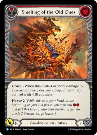 Smelting of the Old Ones (MPG028) [Mastery Pack Guardian] - Deck Out Gaming