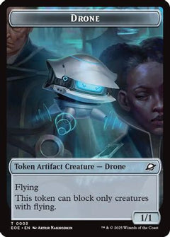 Drone // Lander (0006) Doubled-Sided Token (3) [Edge of Eternities] - Deck Out Gaming