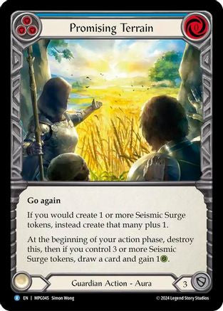 Promising Terrain (MPG045) [Mastery Pack Guardian] Rainbow Foil - Deck Out Gaming