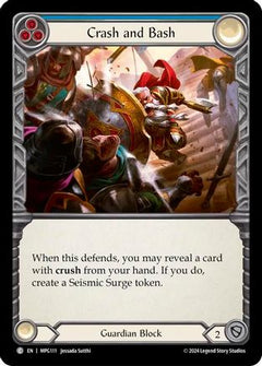 Crash and Bash (Blue) (MPG111) [Mastery Pack Guardian] - Deck Out Gaming