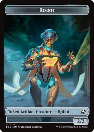 Robot // Lander (0007) Double-Sided Token (10) [Edge of Eternities] - Deck Out Gaming