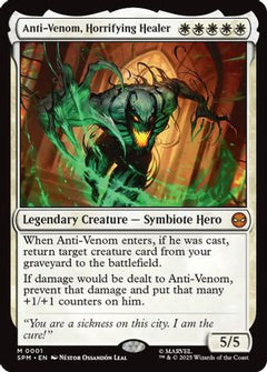 Anti-Venom, Horrifying Healer (1) [Marvel's Spider-Man] - Deck Out Gaming