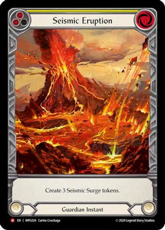 Seismic Eruption (Extended Art) (MPG024) [Mastery Pack Guardian] Rainbow Foil - Deck Out Gaming