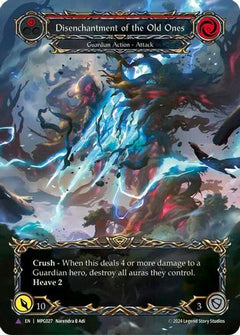 Disenchantment of the Old Ones (Marvel) (MPG027) [Mastery Pack Guardian] Cold Foil - Deck Out Gaming