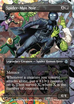 Spider-Man Noir (Borderless) (204) [Marvel's Spider-Man] - Deck Out Gaming