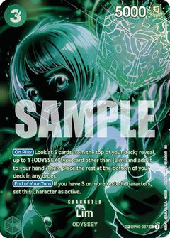 Lim (SP) (OP09-037) [Legacy of the Master] Foil - Deck Out Gaming