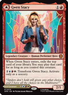 Gwen Stacy (78) [Marvel's Spider-Man] foil - Deck Out Gaming