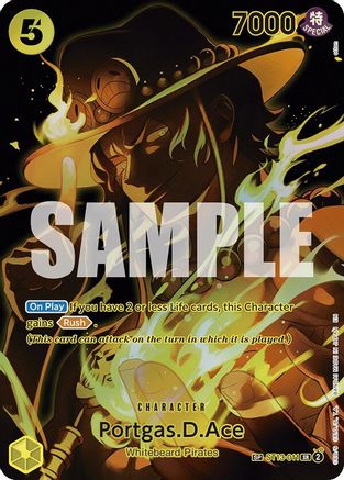 Portgas.D.Ace (SP) (ST13-011) [Legacy of the Master] Foil - Deck Out Gaming