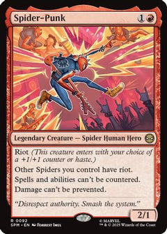 Spider-Punk (92) [Marvel's Spider-Man] foil - Deck Out Gaming
