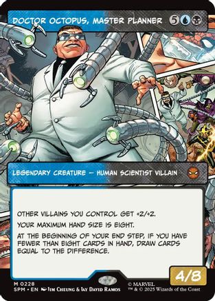 Doctor Octopus, Master Planner (Borderless) (228) [Marvel's Spider-Man] foil - Deck Out Gaming