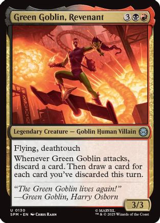 Green Goblin, Revenant (130) [Marvel's Spider-Man] foil - Deck Out Gaming