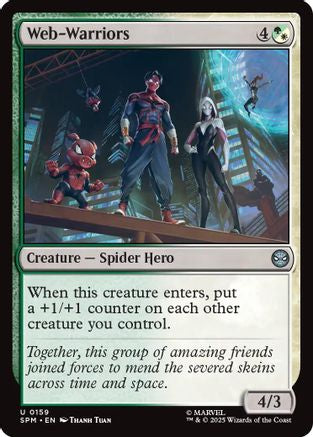 Web-Warriors (159) [Marvel's Spider-Man] - Deck Out Gaming