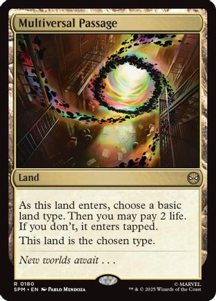 Multiversal Passage (180) [Marvel's Spider-Man] - Deck Out Gaming