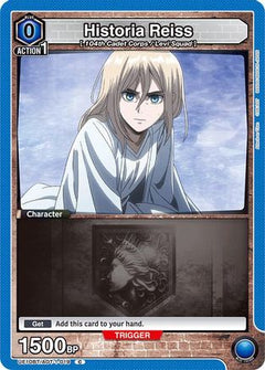 Historia Reiss (Box Topper Foil) (UE10BT/AOT-1-019) [UE10BT: Attack on Titan] Foil - Deck Out Gaming