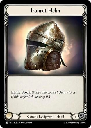 Ironrot Helm (BDD003) [Bravo Demo Deck] - Deck Out Gaming