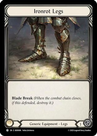 Ironrot Legs (BDD006) [Bravo Demo Deck] - Deck Out Gaming