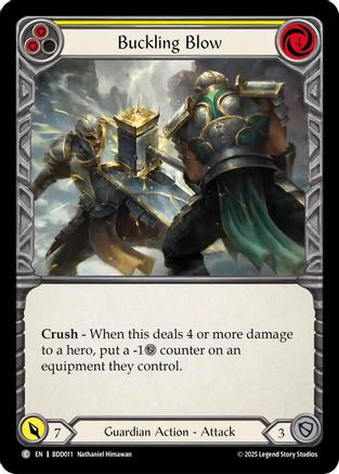 Buckling Blow (Yellow) (BDD011) [Bravo Demo Deck] - Deck Out Gaming