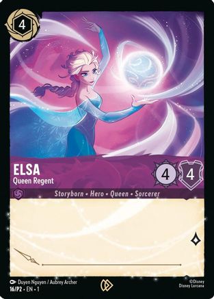 Elsa - Queen Regent (16/P2) [Disney Lorcana Promo Cards] - Deck Out Gaming
