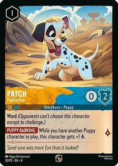 Patch - Playful Pup (30/P2) [Disney Lorcana Promo Cards] Cold Foil - Deck Out Gaming
