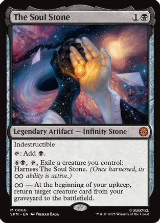 The Soul Stone (66) [Marvel's Spider-Man] foil - Deck Out Gaming